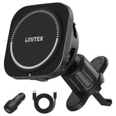 Ładowarka Unitek Indukcyjna 1x USB-A 1x USB-C  (P1403A)