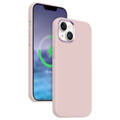 Crong Etui Color Cover LUX Magnetic iPhone 15 Plus MagSafe Różowe