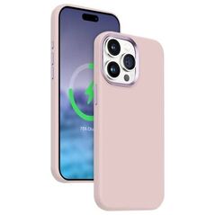 Crong Etui Color Cover LUX Magnetic iPhone 15 Pro Max MagSafe Różowe