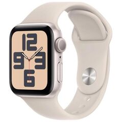 Smartwatch Apple Watch SE 2023 GPS + Cellular 44mm Starlight Alu Sport M/L Beżowy  (mrgx3qc/a)