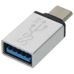 PremiumCord PREMIUMCORD Adaptér USB 3.1 C/male - USB 3.0 A/female, stříbrný, OTG