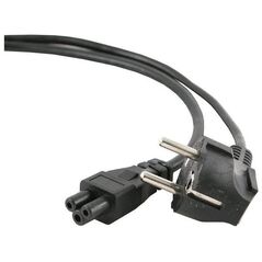 C-Tech C-TECH kabel síťový, 1,8m VDE 220/230V, napájecí k notebooku, 3 pin Schuko
