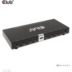 Club 3D Club3D Video splitter 1:8 HDMI 2.0 4K60Hz UHD (600Mhz), 8 portů