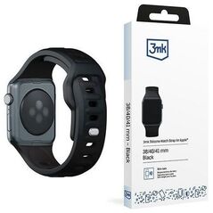 3MK 38/40/41 mm Black - 3mk Silicone Watch Strap for Apple