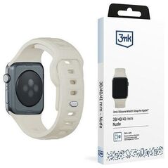3MK 38/40/41 mm Nude - 3mk Silicone Watch Strap for Apple