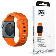 3MK 38/40/41 mm Orange - 3mk Silicone Watch Strap for Apple