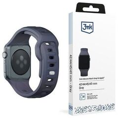 3MK 42/44/45/49 mm Gray - 3mk Silicone Watch Strap for Apple