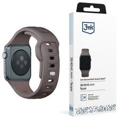 3MK 42/44/45/49 mm Taupe - 3mk Silicone Watch Strap for Apple