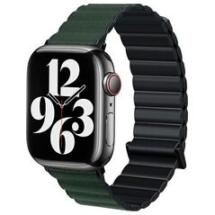 Beline Beline pasek Apple Watch Magnetic Pro 38/40/41mm czarno/zielony  black/green box