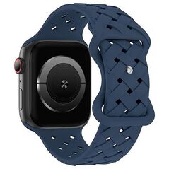 Beline Beline pasek Apple Watch Silicone Woven 38/40/41mm niebieski /deep blue box