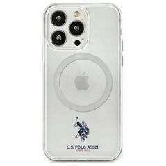 US POLO US Polo Assn MagSafe Collection - Etui iPhone 15 (przezroczysty)