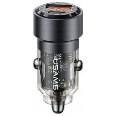 Ładowarka Usams Ładowarka samochodowa USAMS C39 USB-A, USB-C 60W czarny/black