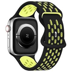 Beline Beline pasek Apple Watch New Sport Silicone 38/40/41mm czarno-żółty black/yellow box