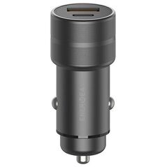 Ładowarka Energea ENERGEA ład. sam. 1xUSB+1xUSB-C PD-QC 3.0 38W szary/gunmetal Alu Drive PD20+