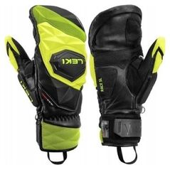 Leki LEKI RĘKAWICE WCR Venom SL 3D MITT black-ice lemon 9.0
