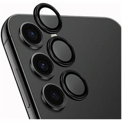 Uniq UNIQ Optix Aluminium Camera Lens Protector Sam S24 S921 midnight black szkło na obiektyw aparatu z aplikatorem