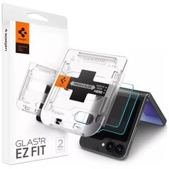 Spigen Spigen Glas.TR EZ Fit 2-Pack - Szkło hartowane do Samsung Galax Z Flip 6 (2 sztuki)