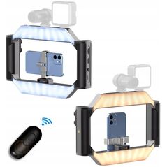 Podstawka Ulanzi Lampa Led Grip Uchwyt Iso 1/4 Ulanzi U-rig Do Telefonu + Powerbank + Pilot / Sku: 3265
