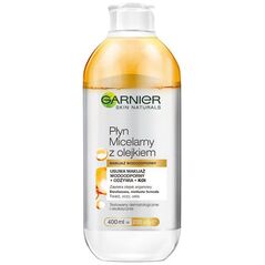 Garnier Essentials Płyn micelarny z olejkiem arganowym dwufazowy 400ml