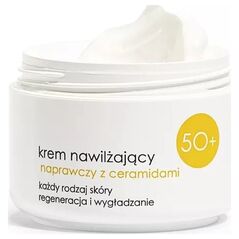 Ziaja Seria Pielęgnacyjna Krem nawilżający naprawczy z ceramidami 50+ 50 ml