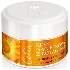 Celia Krem nagietkowy z kolagenem półtłusty 50ml