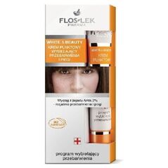 Floslek White and Beauty Krem punktowy wybielający przebarwienia 20 ml