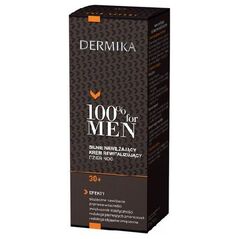 Dermika 100% for Men Krem 30+ nawilżający na dzień i noc 50ml