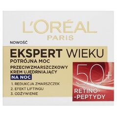 L’Oreal Paris Ekspert Wieku 50+ Krem ujędrniający na noc 50ml