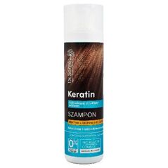 Dr. Sante Keratin Hair Szampon odbudowujący do włosów łamliwych i matowych 250 ml
