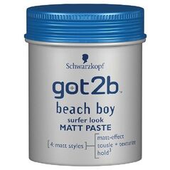 Schwarzkopf Got2b Beach Boy Pasta modelująca matująca 100 ml
