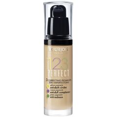 Bourjois Paris 123 Perfect Foundation 16 Hour 51 Light Vanilla 30ml