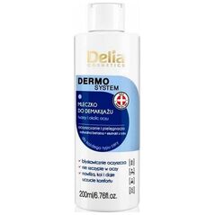 Delia Dermo System Mleczko do demakijażu twarzy i oczu 210 ml