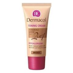 Dermacol Toning Cream 2in1 Krem koloryzujący Brown 30ml