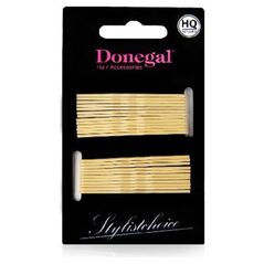 Donegal Wsuwka do włosów HQ 5cm beżowa 24szt 5092