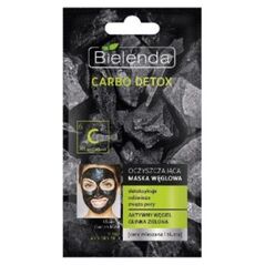 Bielenda Carbo Detox Oczyszczająca maska węglowa do cery mieszanej i tłustej 8g