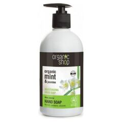 Organic Shop Minty Jasmine Hand Soap Mydło do rąk 500ml