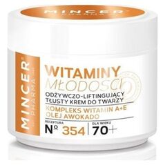 Mincer Krem do twarzy Pharma Witaminy Młodości 70+ odżywczo-liftingujący 50ml