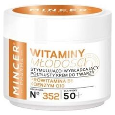 Mincer Pharma Witaminy Młodości Krem stymulująco-wygładzający półtłusty 50+ nr 352 50ml