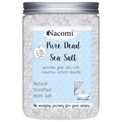 Nacomi Sól z Morza Martwego Czysta 1400g