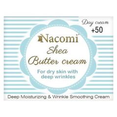 Nacomi Krem z masłem Shea 50+ na dzień 50 ml