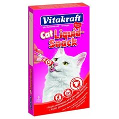 Vitakraft VITAKRAFT 6x15g CAT LIQUID-SNACK WOŁOWINA