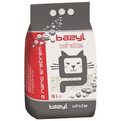 Żwirek dla kota Celpap Bazyl Ag+ White Naturalny 10 l