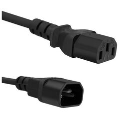 Kabel zasilający Qoltec C13 / C14, | 1.8m (53897)