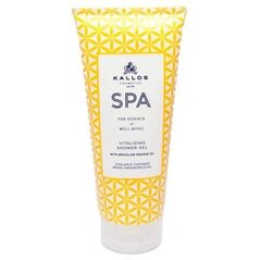 Kallos SPA Vitalizing Shower Gel Rewitalizujący balsam pod prysznic z brazylijskim olejkiem pomarańczowym 200 ml
