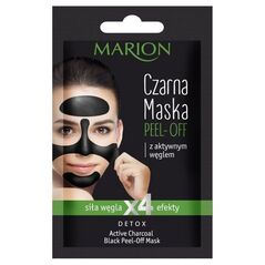 Marion Detox Aktywny Węgiel Maska czarna peel-off 6g
