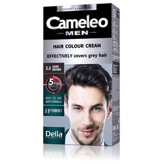 Delia Cosmetics Cameleo Men Hair Colour Cream farba do włosów 3.0 Dark Brown 30ml