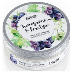 Anwen Winogrona i Keratyna - Maska do włosów średnioporowatych 200ml