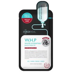 MEDIHEAL W.H.P White Hydrating Black Mask EX czarna maska nawilżająco-wybielająca do twarzy 25ml