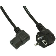 Kabel zasilający Akyga kątowy 1.5m (AK-PC-02A)
