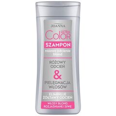 Joanna Ultra Color System Szampon różowy do włosów blond, rozjaśnionych i siwych 200ml